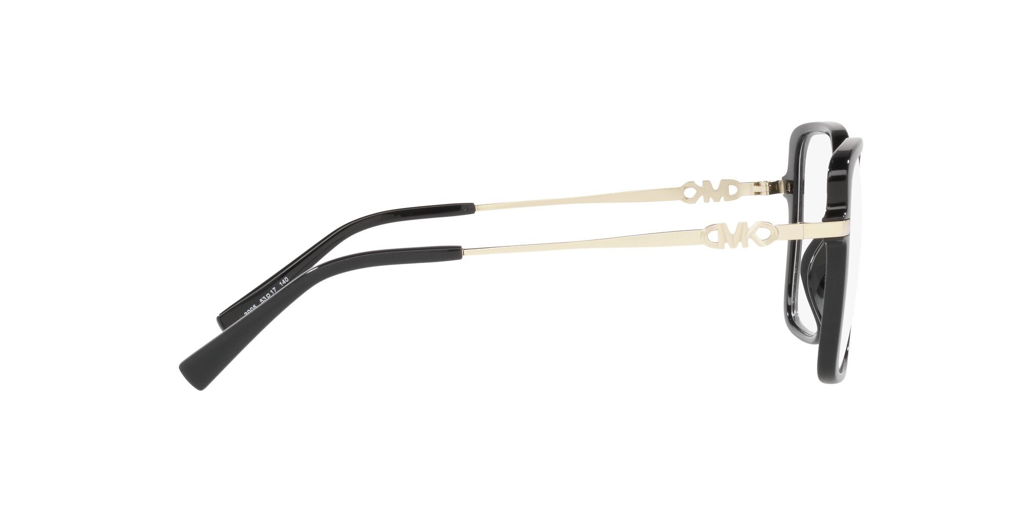 Occhiali da vista Michael Kors Dolonne MK 4095U (3005) colore nero forma quadrato lenti lente demo