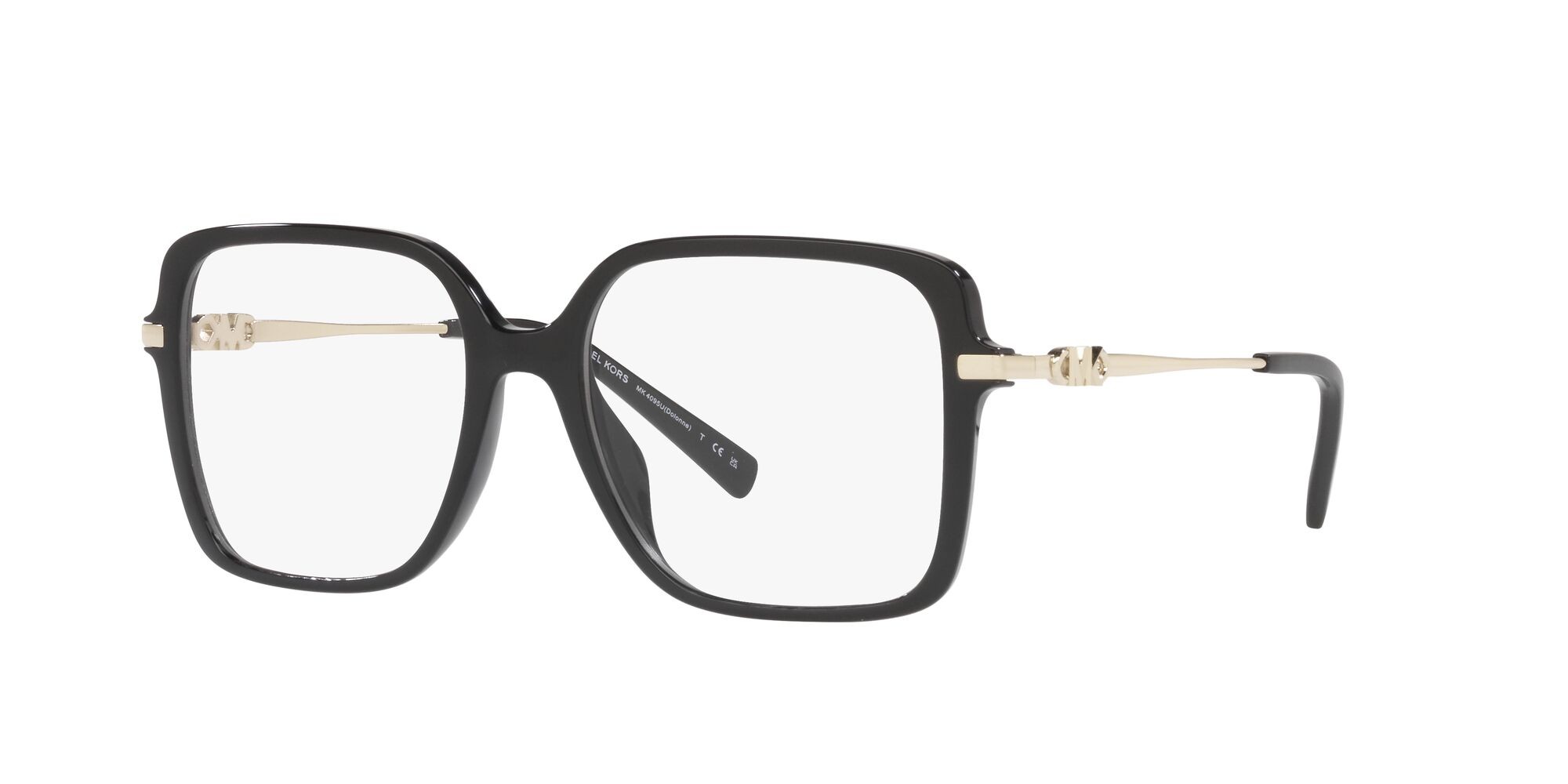 Occhiali da vista Michael Kors Dolonne MK 4095U (3005) colore nero forma quadrato lenti lente demo