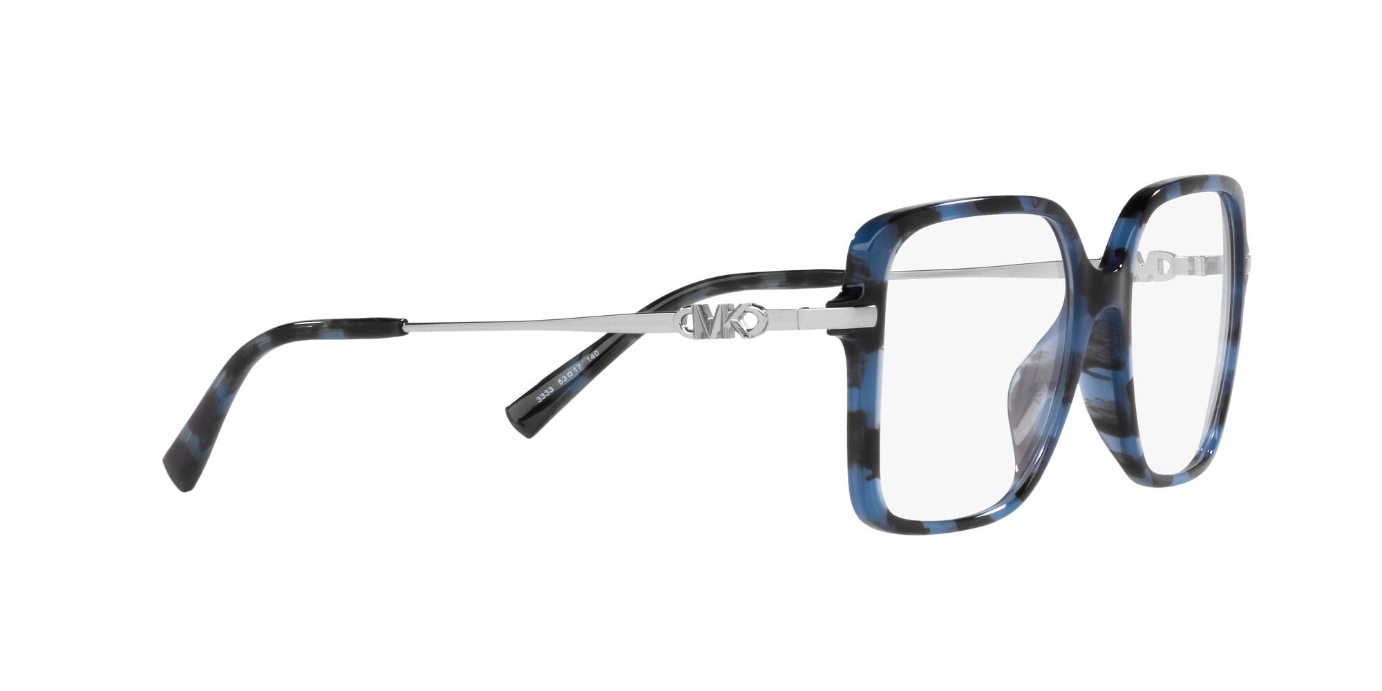 Occhiali da vista Michael Kors Dolonne MK 4095U (3333) colore blu tartarugato forma quadrato lenti lente demo