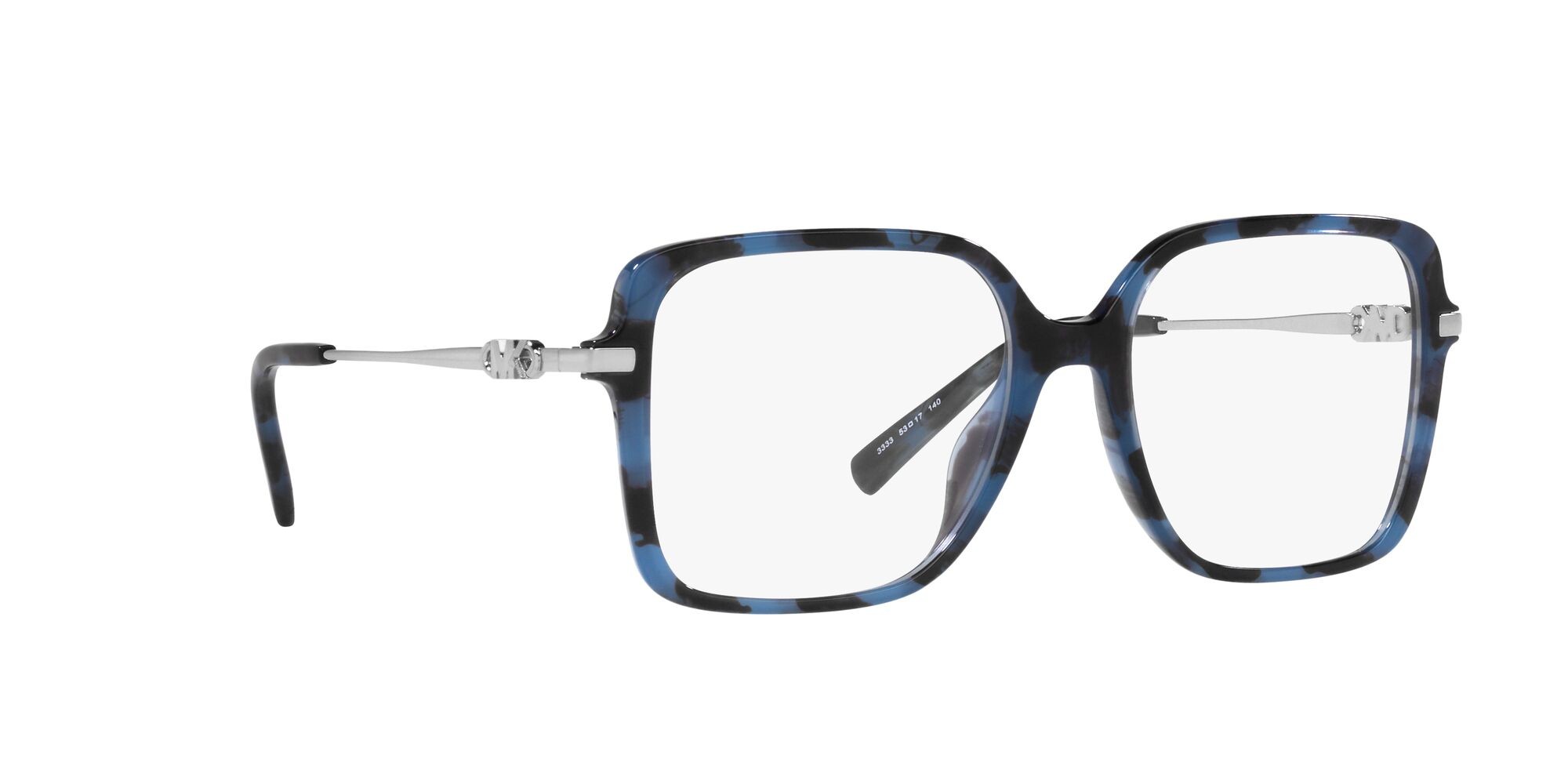 Occhiali da vista Michael Kors Dolonne MK 4095U (3333) colore blu tartarugato forma quadrato lenti lente demo