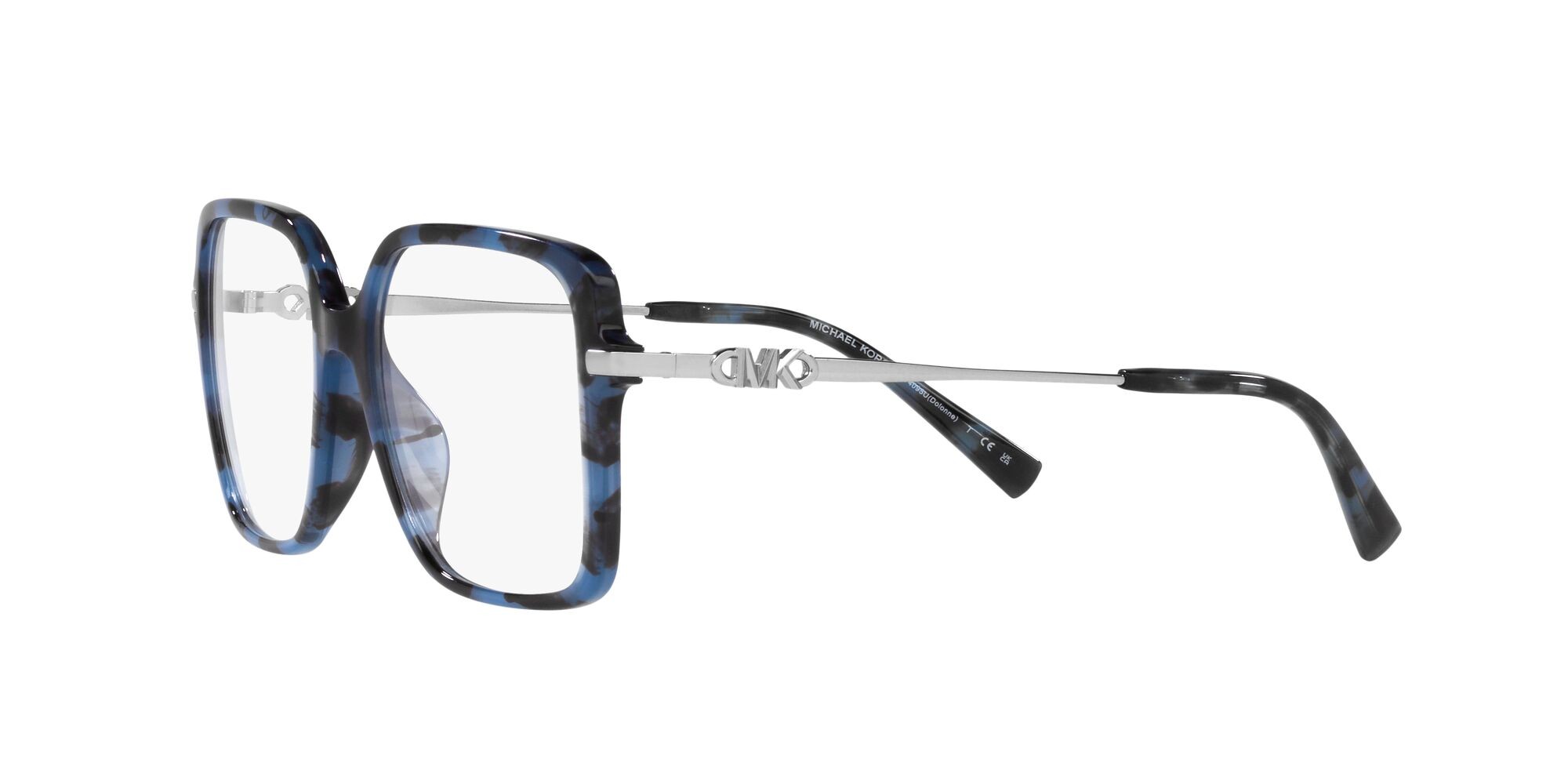 Occhiali da vista Michael Kors Dolonne MK 4095U (3333) colore blu tartarugato forma quadrato lenti lente demo