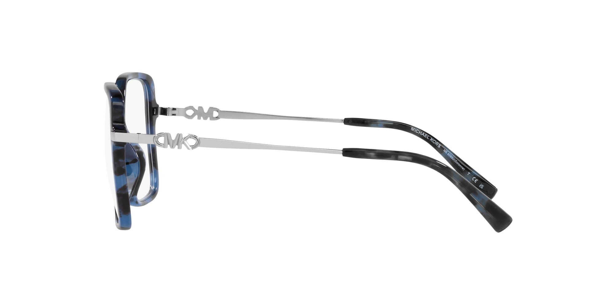 Occhiali da vista Michael Kors Dolonne MK 4095U (3333) colore blu tartarugato forma quadrato lenti lente demo