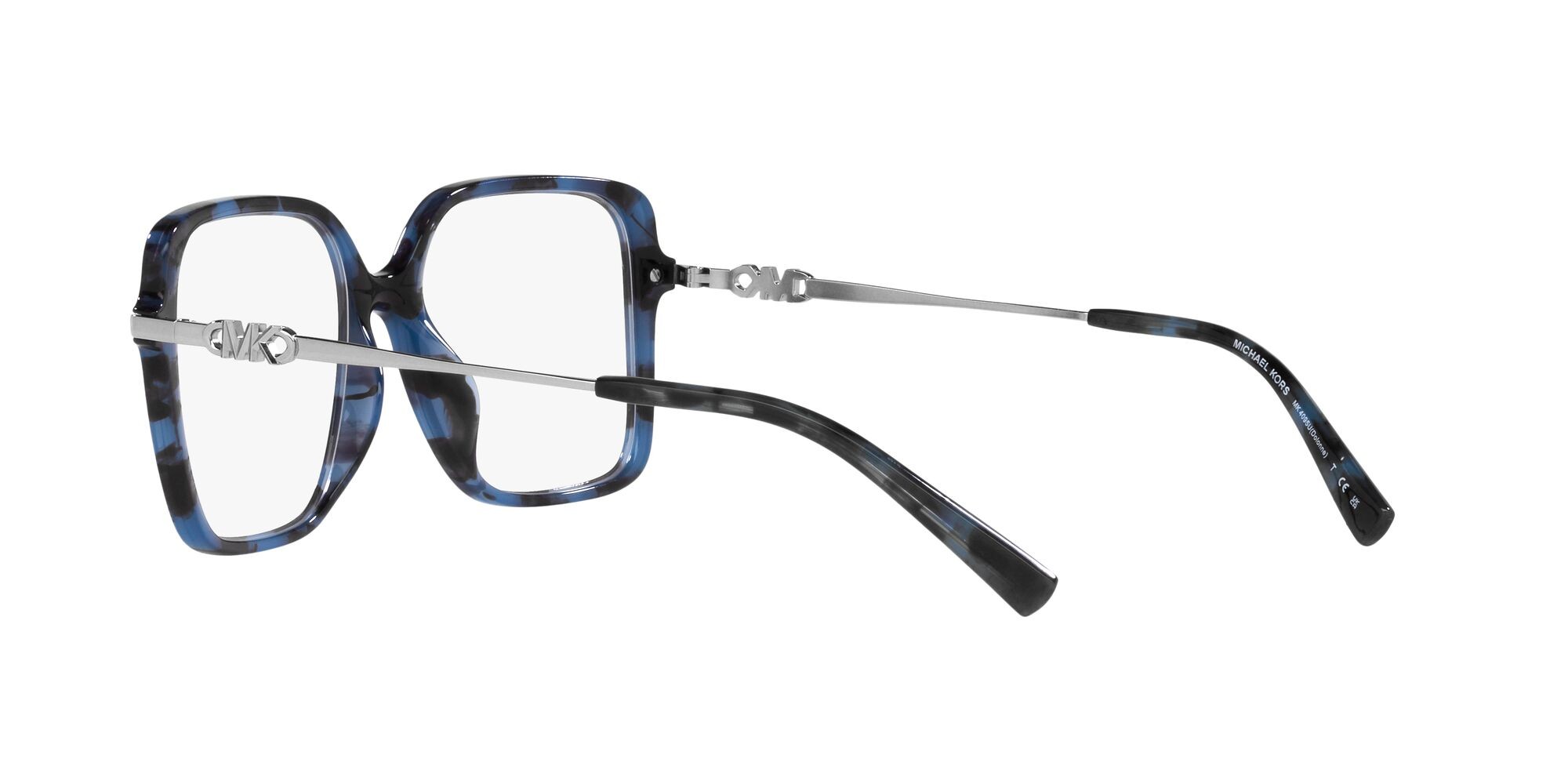 Occhiali da vista Michael Kors Dolonne MK 4095U (3333) colore blu tartarugato forma quadrato lenti lente demo