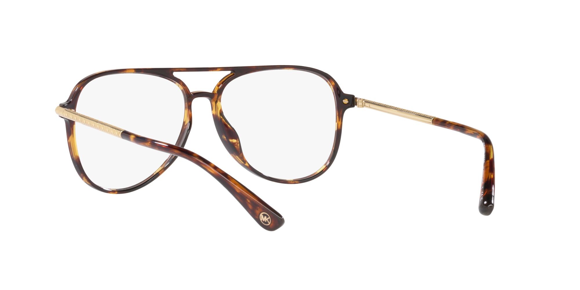 Brillen Michael Kors Ladue MK 4096U (3006) farbe tartarugato scuro form aviator gläser lente demo