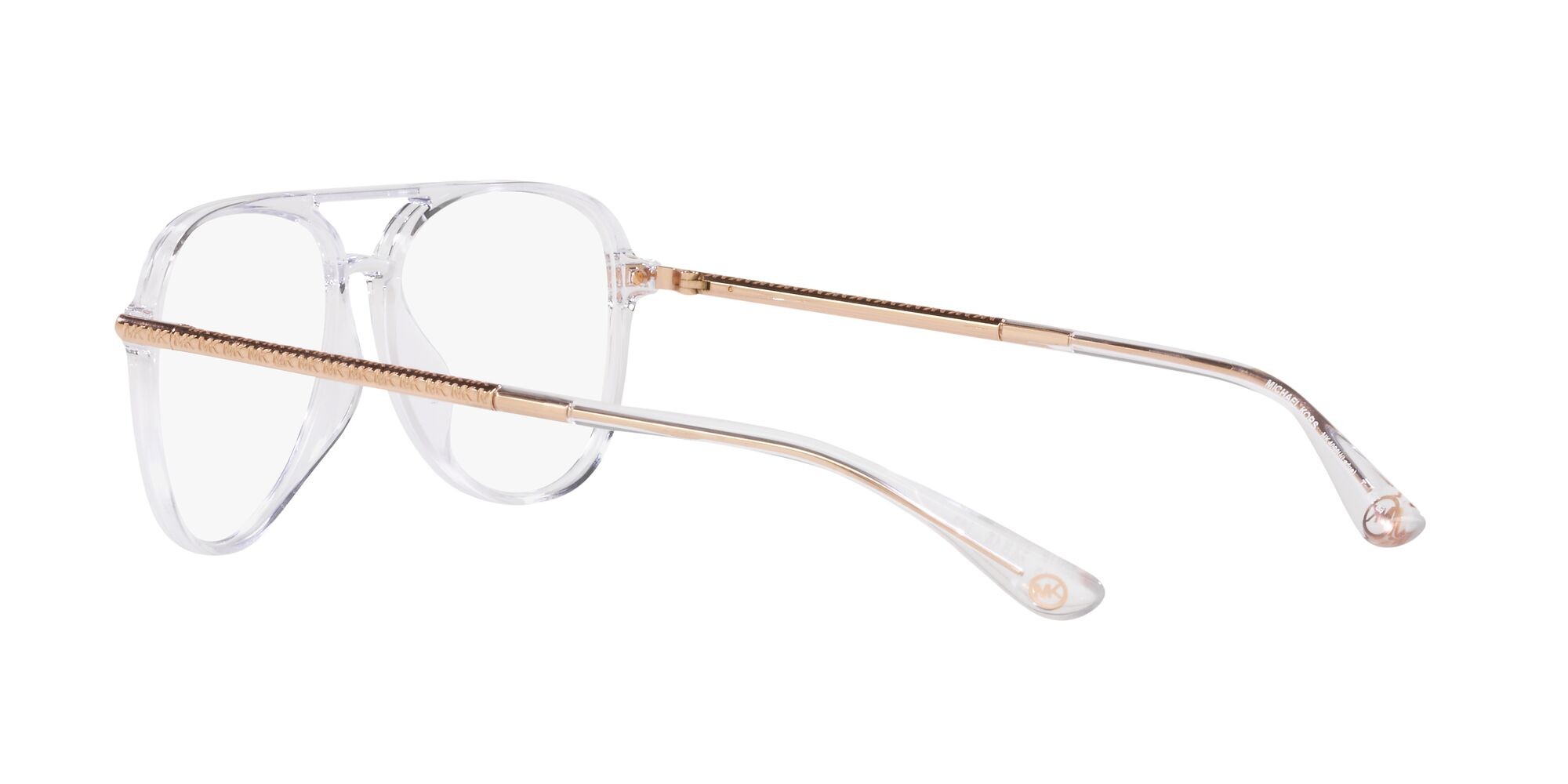 Occhiali da vista Michael Kors Ladue MK 4096U (3015) colore trasparente forma aviator lenti lente demo