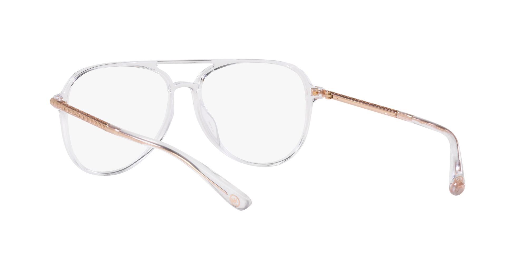 Occhiali da vista Michael Kors Ladue MK 4096U (3015) colore trasparente forma aviator lenti lente demo