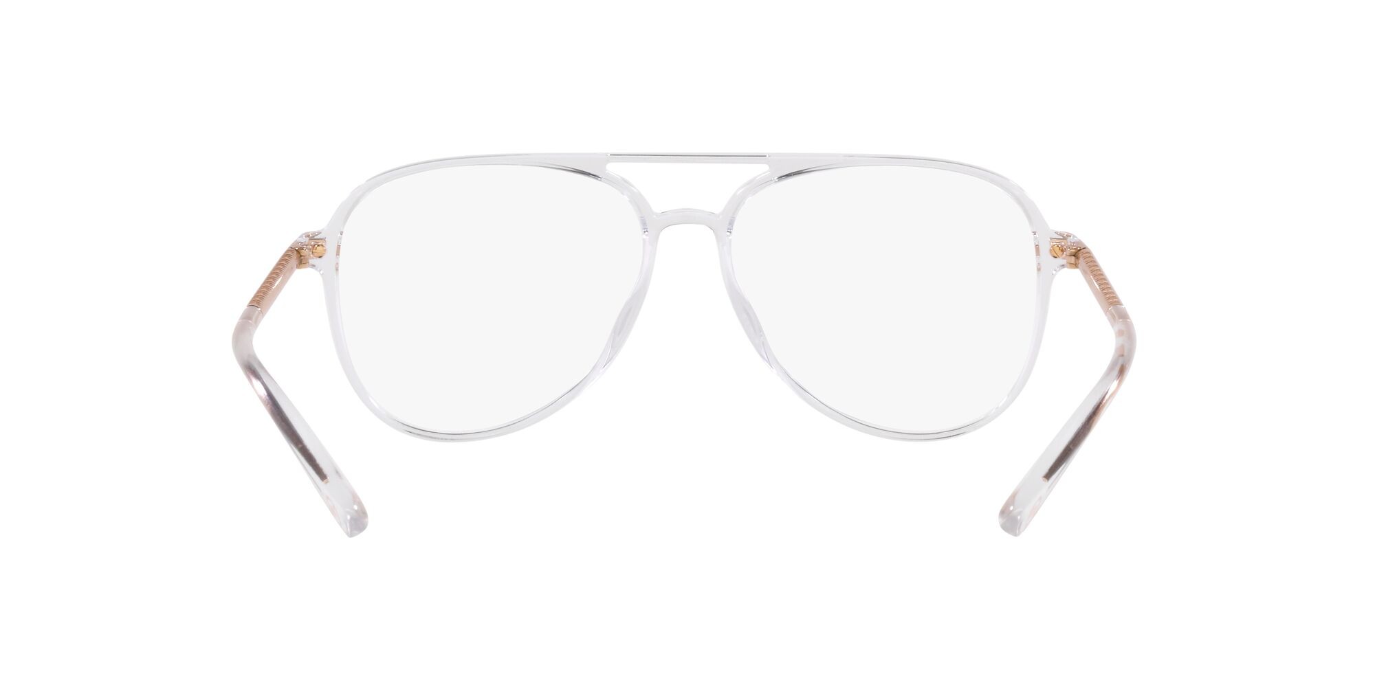 Occhiali da vista Michael Kors Ladue MK 4096U (3015) colore trasparente forma aviator lenti lente demo