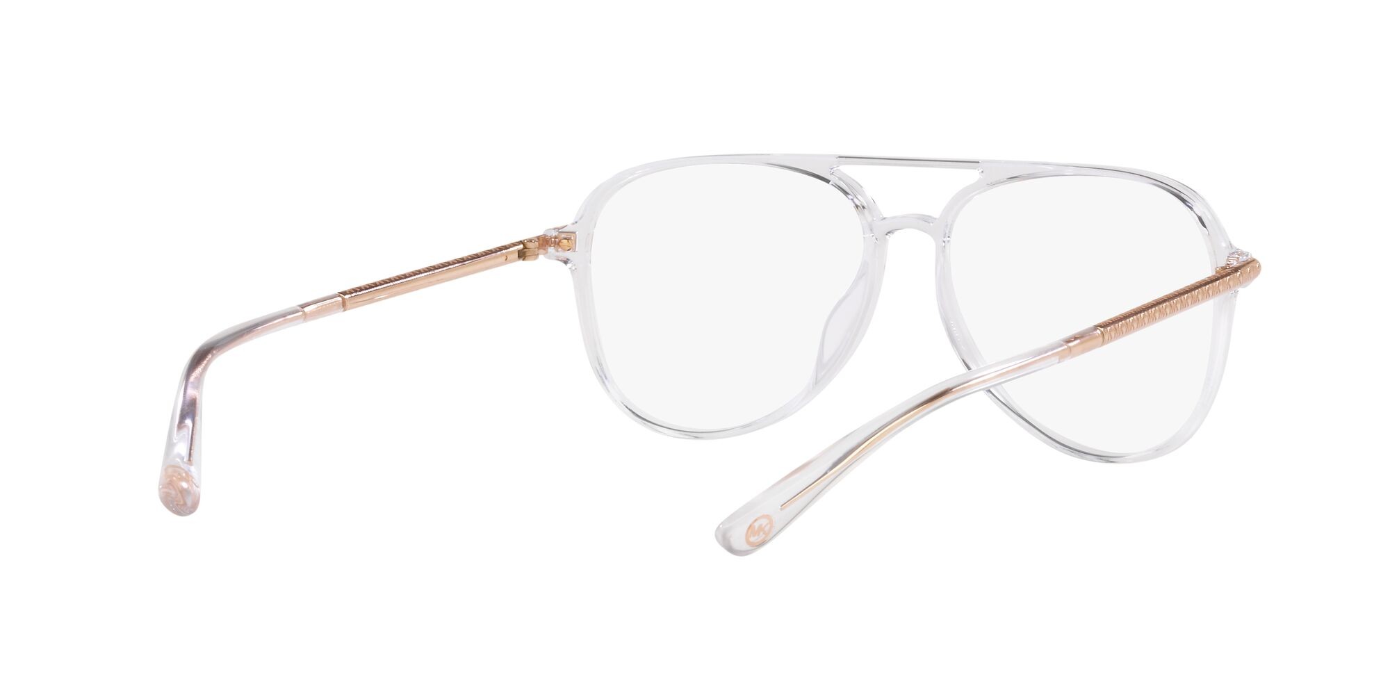 Occhiali da vista Michael Kors Ladue MK 4096U (3015) colore trasparente forma aviator lenti lente demo