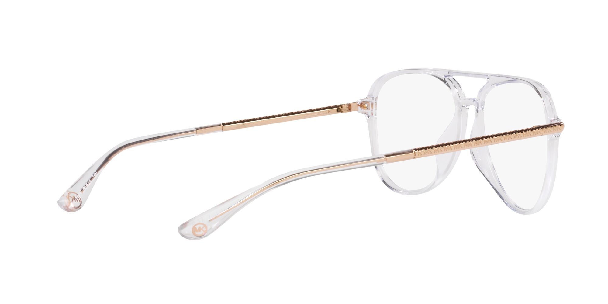Occhiali da vista Michael Kors Ladue MK 4096U (3015) colore trasparente forma aviator lenti lente demo