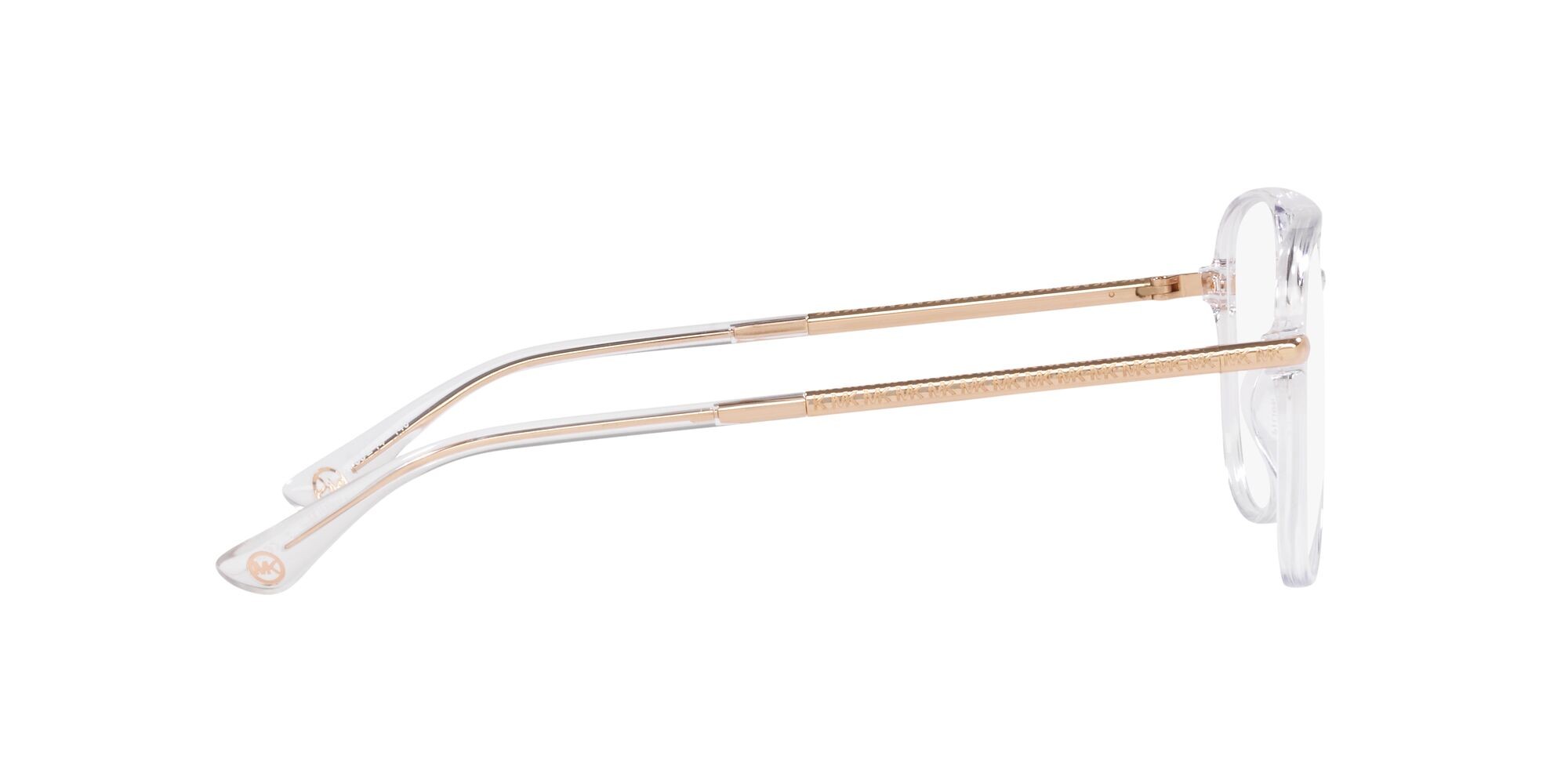 Occhiali da vista Michael Kors Ladue MK 4096U (3015) colore trasparente forma aviator lenti lente demo