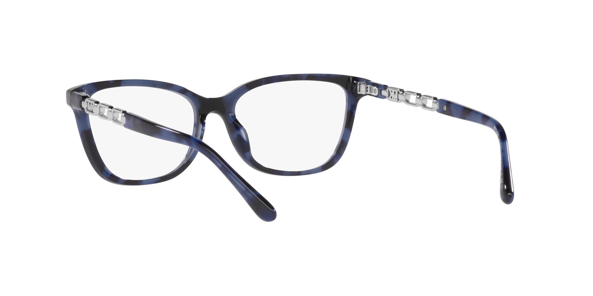 Occhiali da vista Michael Kors Greve MK 4097 (3333) colore blu tartarugato forma rettangolare lenti lente demo