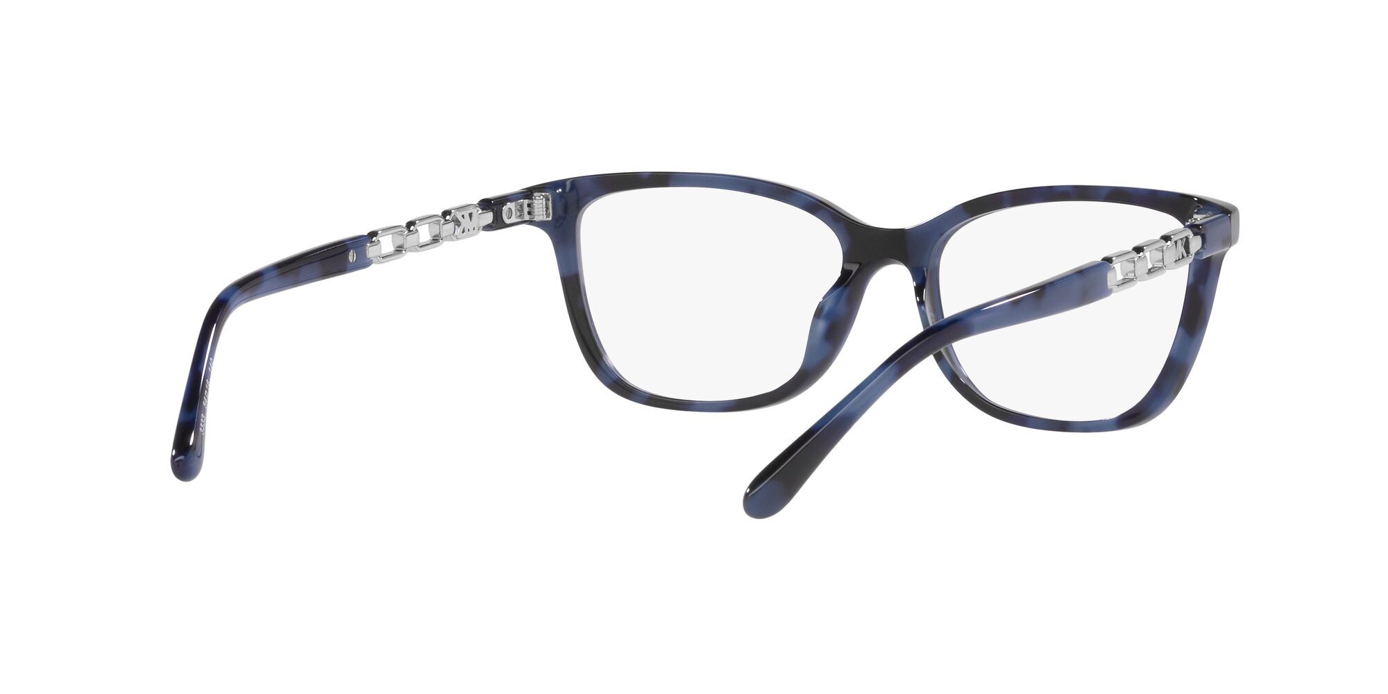 Occhiali da vista Michael Kors Greve MK 4097 (3333) colore blu tartarugato forma rettangolare lenti lente demo