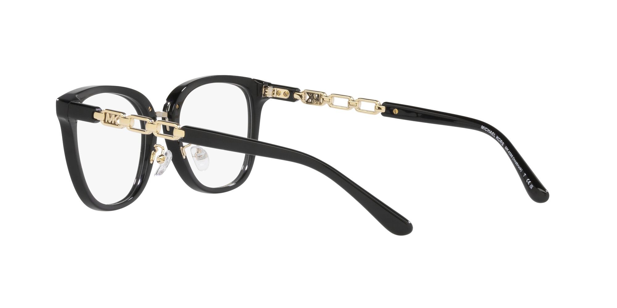 Occhiali da vista Michael Kors Innsbruck MK 4099 (3005) colore nero forma quadrato lenti lente demo