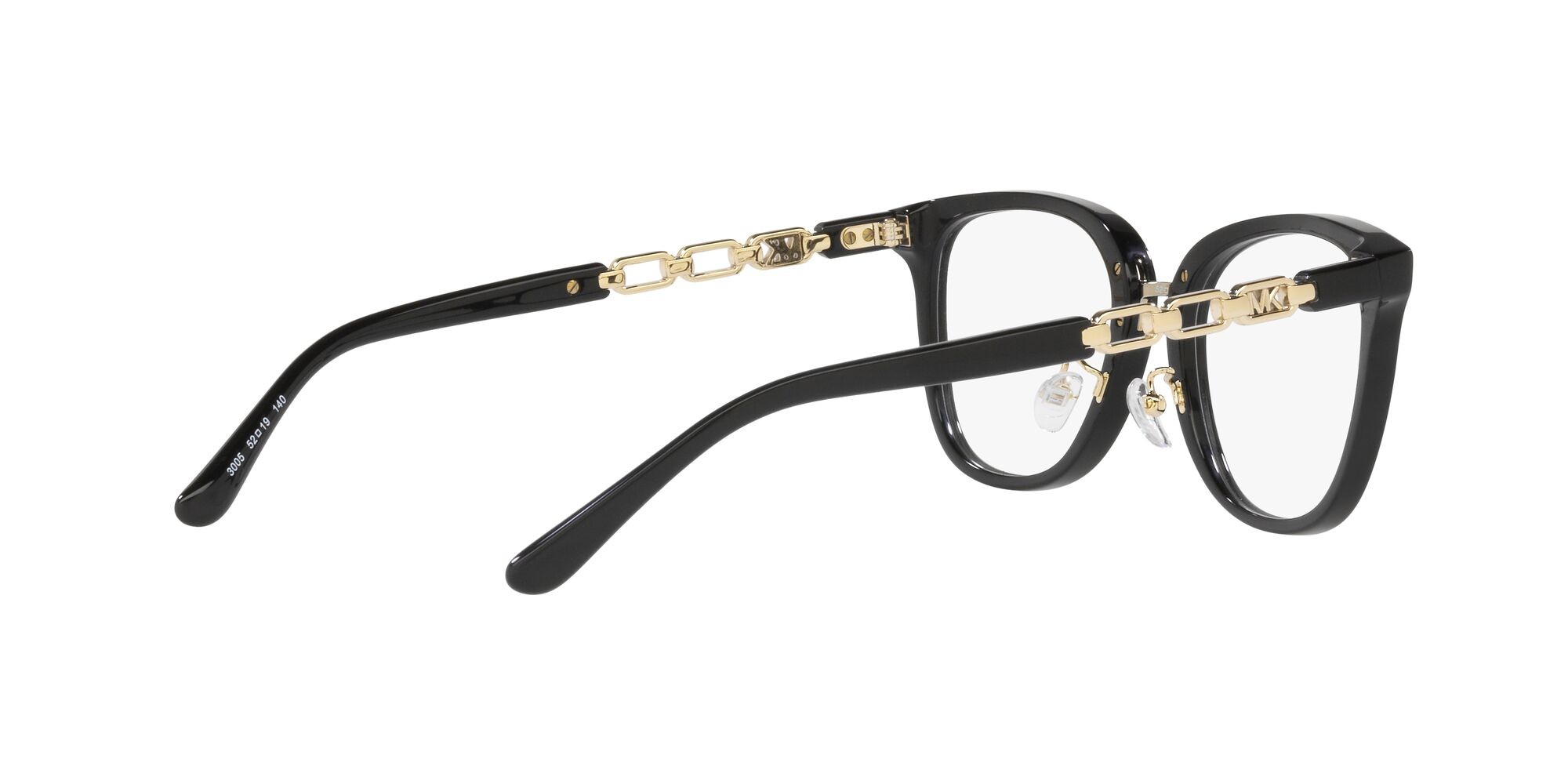 Occhiali da vista Michael Kors Innsbruck MK 4099 (3005) colore nero forma quadrato lenti lente demo