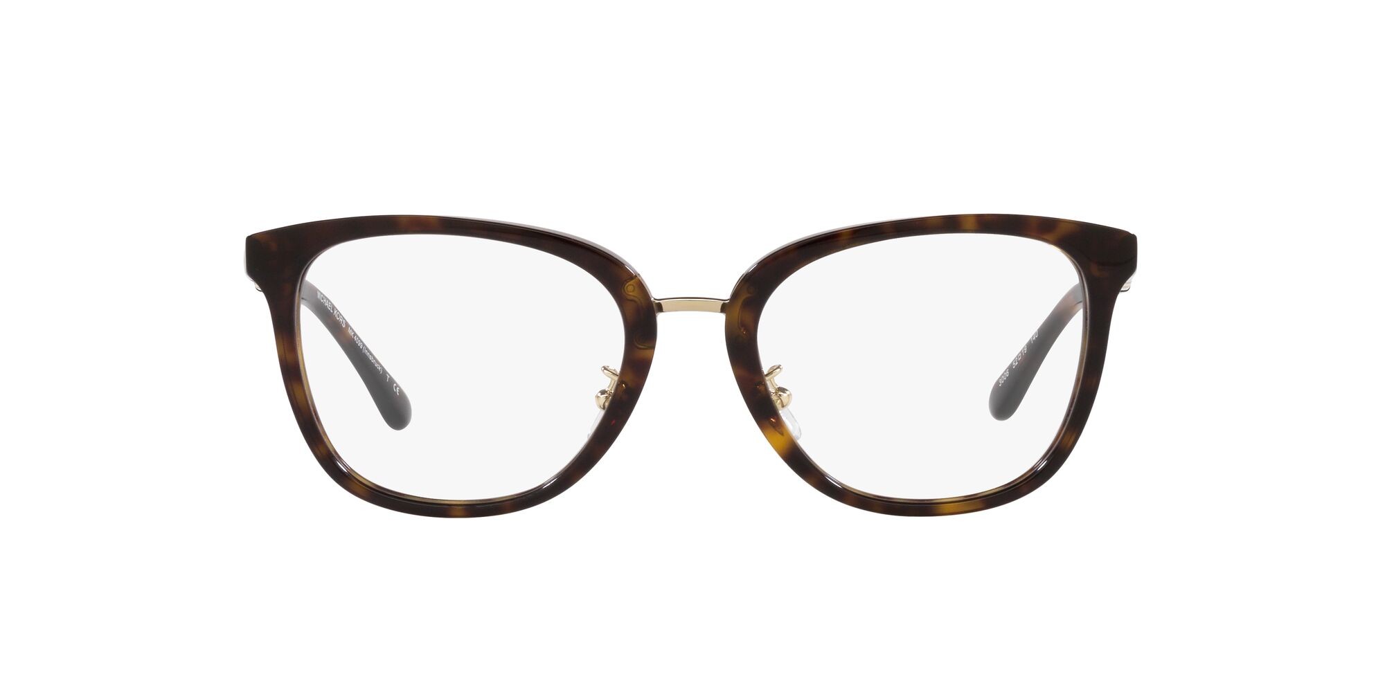 Brillen Michael Kors Innsbruck MK 4099 (3006) farbe tartarugato scuro form quadratisch gläser lente demo
