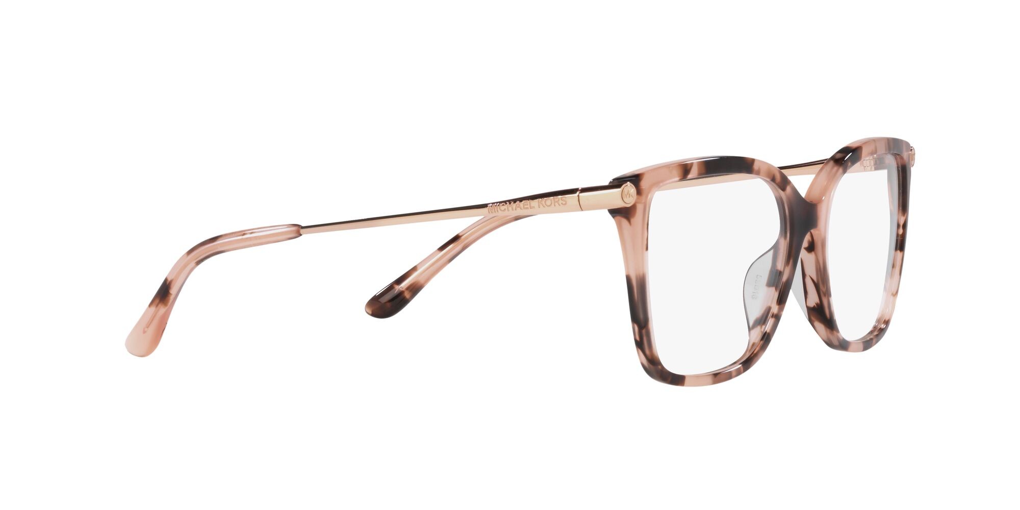 Occhiali da vista Michael Kors Shenandoah MK 4101U (3009) colore rosa tartarugato forma quadrato lenti lente demo