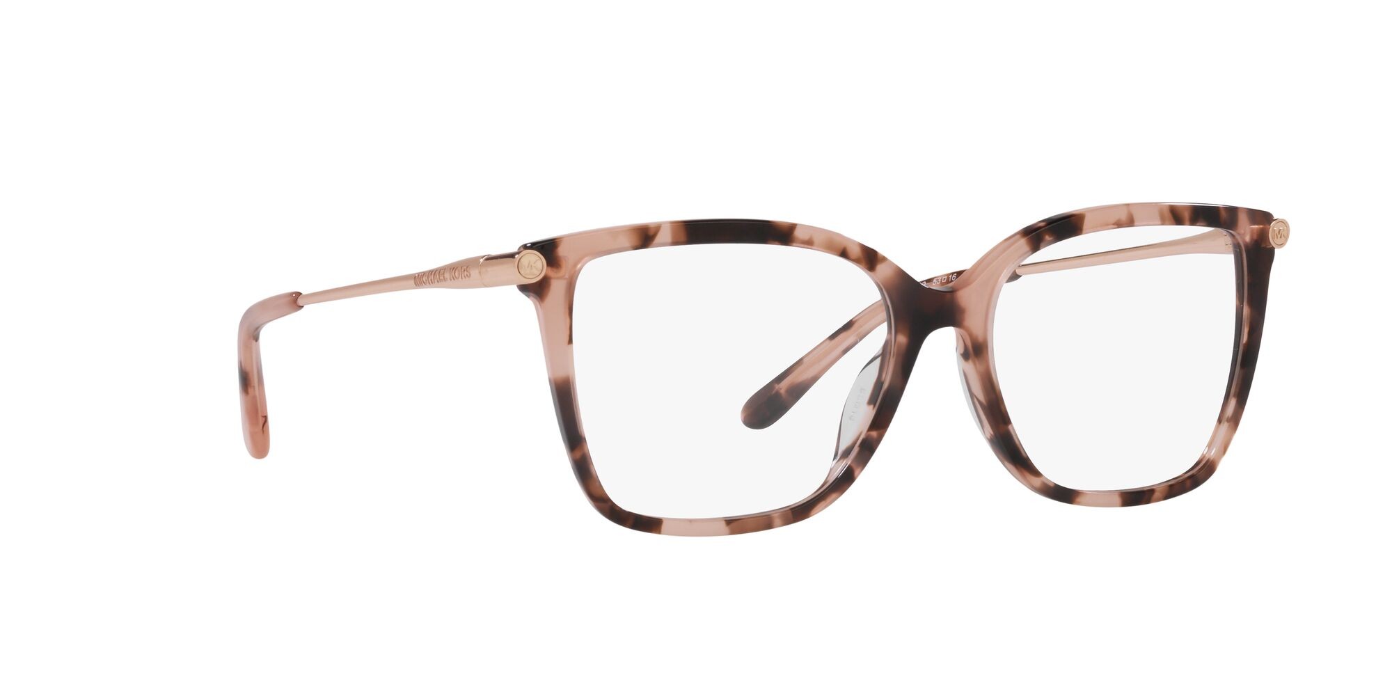 Occhiali da vista Michael Kors Shenandoah MK 4101U (3009) colore rosa tartarugato forma quadrato lenti lente demo