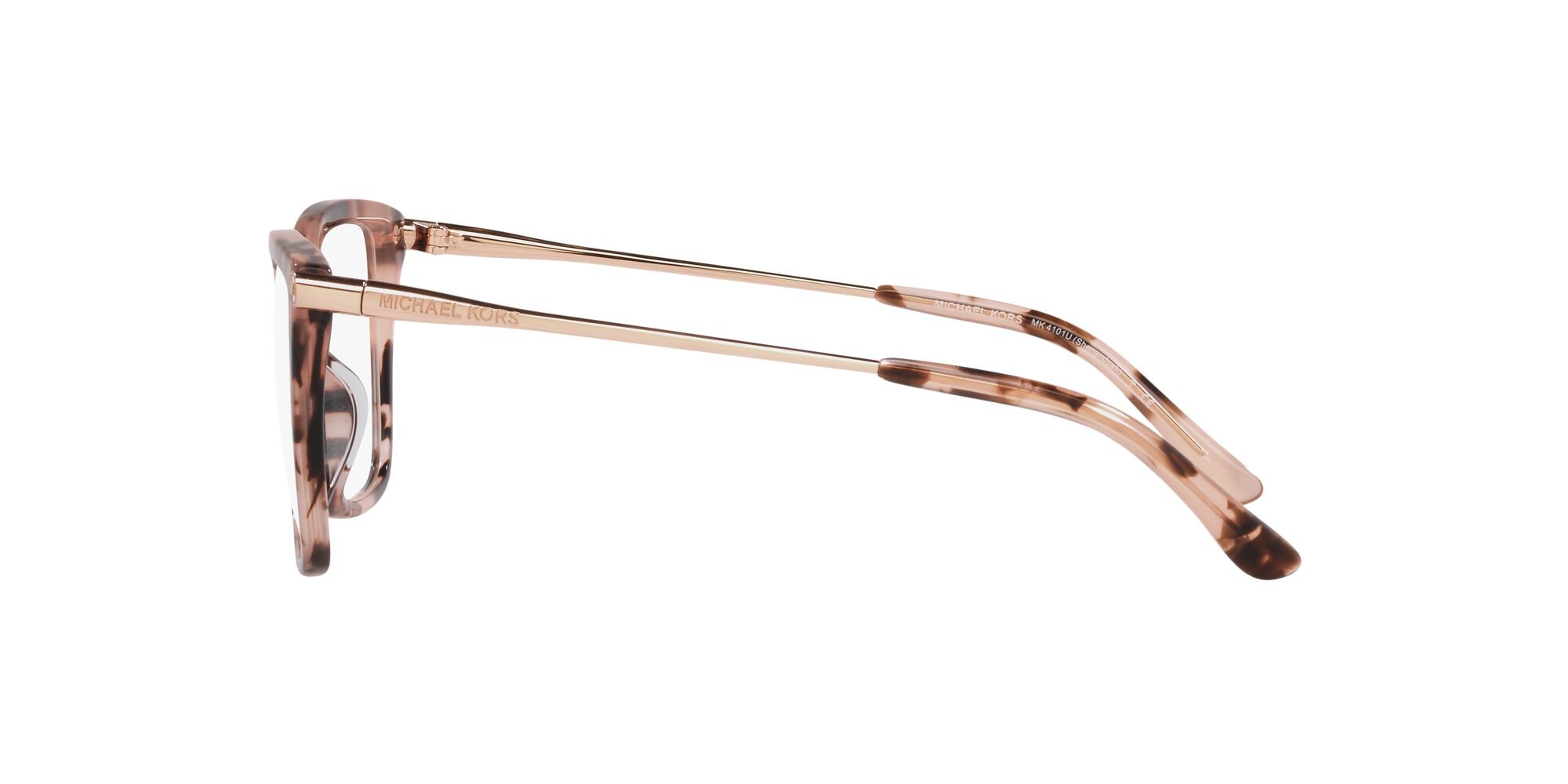 Occhiali da vista Michael Kors Shenandoah MK 4101U (3009) colore rosa tartarugato forma quadrato lenti lente demo