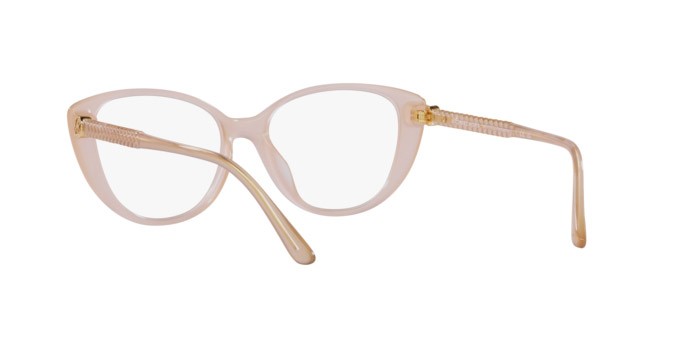 Occhiali da vista Michael Kors Amagansett MK 4102U (3449) colore rosa perlaceo forma cat eye lenti lente demo