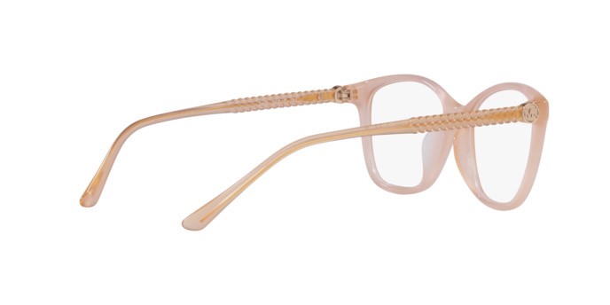Occhiali da vista Michael Kors Boulder MK 4103U (3449) colore rosa perlaceo forma quadrato lenti lente demo