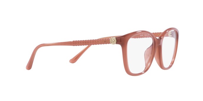 Brillen Michael Kors Boulder MK 4103U (3548) farbe milky primrose form quadratisch gläser lente demo