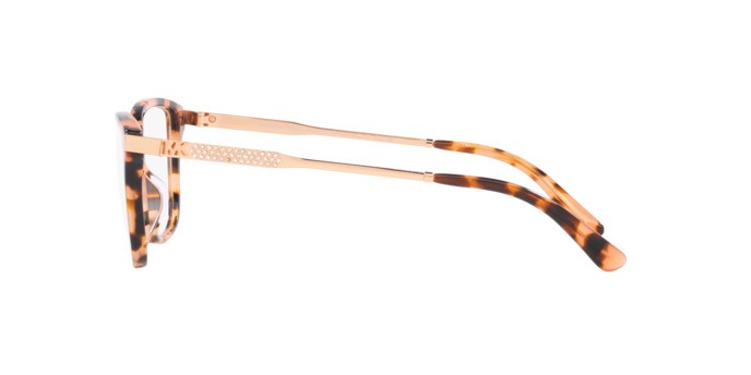 Occhiali da vista Michael Kors Georgetown MK 4105BU (3555) colore rosa tartarugato forma rotondo lenti lente demo