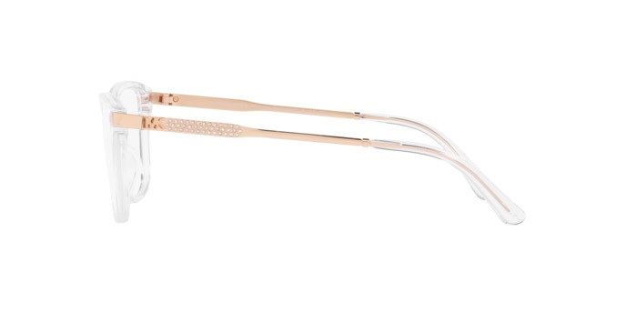 Occhiali da vista Michael Kors Georgetown MK 4105BU (3999) colore transparent clear forma rotondo lenti lente demo
