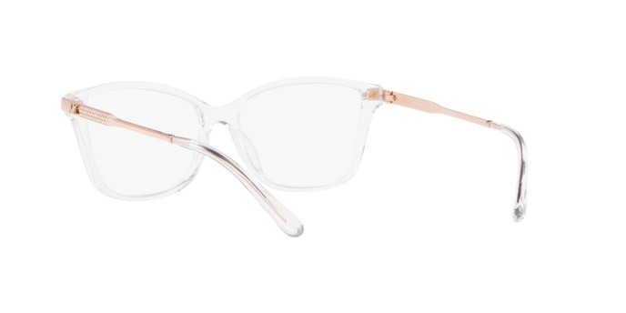 Occhiali da vista Michael Kors Georgetown MK 4105BU (3999) colore transparent clear forma rotondo lenti lente demo