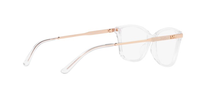 Occhiali da vista Michael Kors Georgetown MK 4105BU (3999) colore transparent clear forma rotondo lenti lente demo