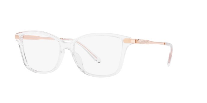 Occhiali da vista Michael Kors Georgetown MK 4105BU (3999) colore transparent clear forma rotondo lenti lente demo