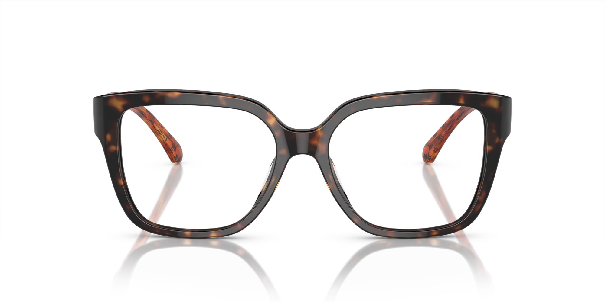 Occhiali da vista Michael Kors Polanco MK 4112 (3006) colore tartarugato scuro forma quadrato lenti lente demo
