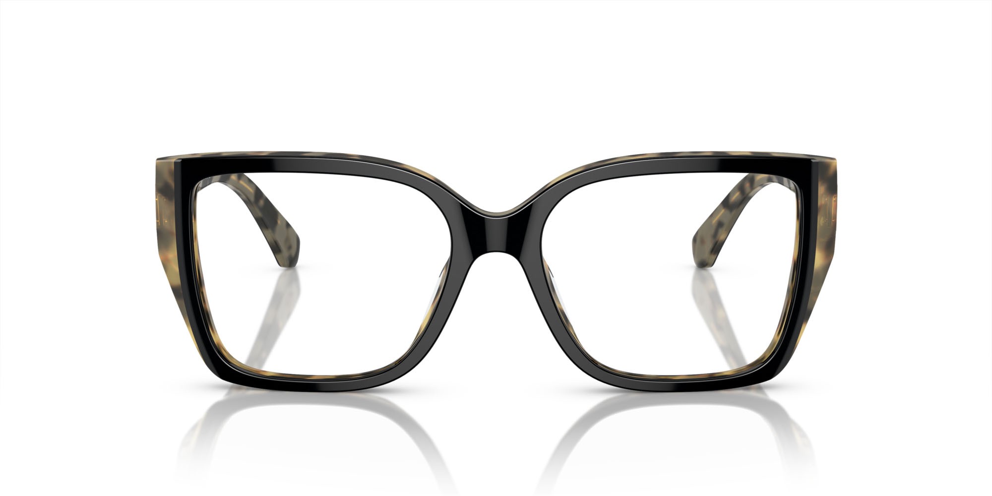 Occhiali da vista Michael Kors Castello MK 4115U (3950) colore nero/ambra tartarugato forma quadrato lenti lente demo