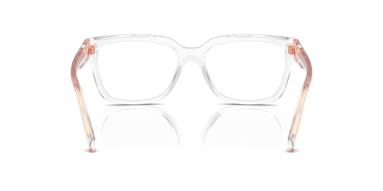 Occhiali da vista Michael Kors Birmingham MK 4117U (3015) colore trasparente forma rettangolare lenti lente demo