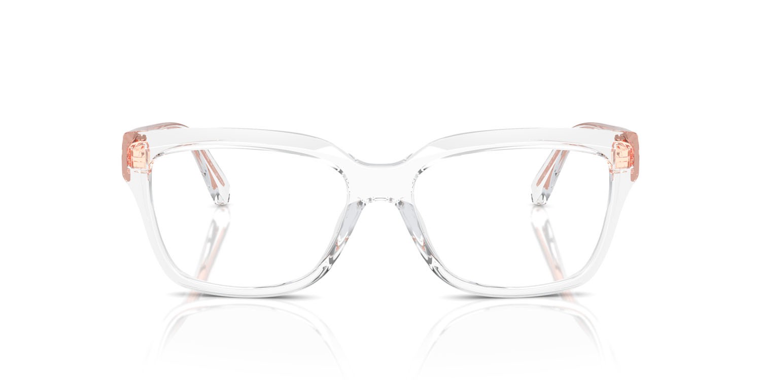 Occhiali da vista Michael Kors Birmingham MK 4117U (3015) colore trasparente forma rettangolare lenti lente demo