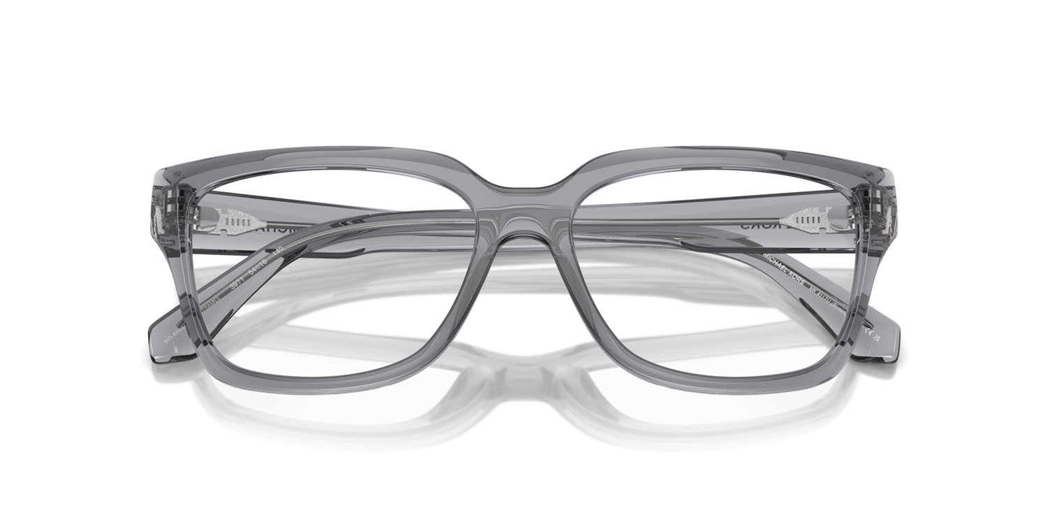 Occhiali da vista Michael Kors Birmingham MK 4117U (3971) colore blu forma rettangolare lenti lente demo