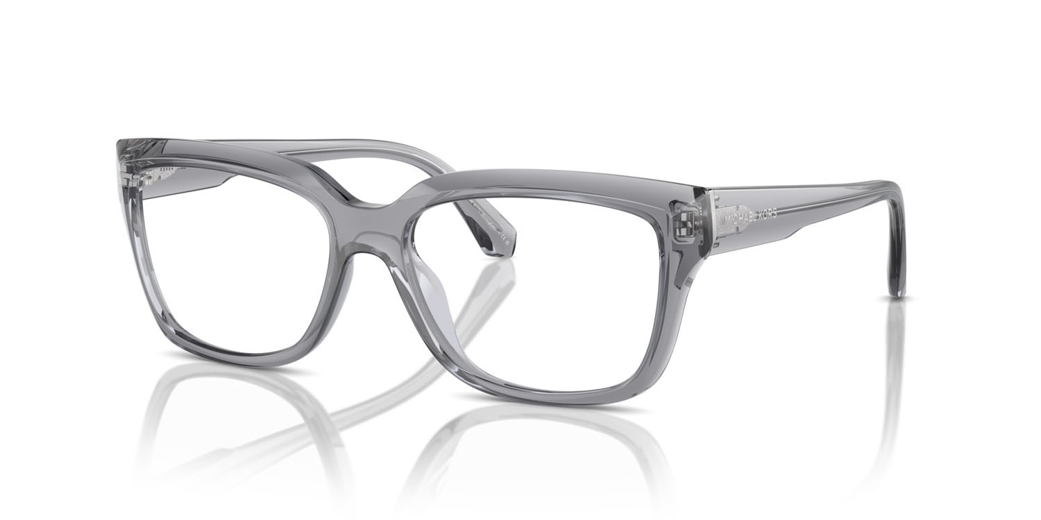Occhiali da vista Michael Kors Birmingham MK 4117U (3971) colore blu forma rettangolare lenti lente demo