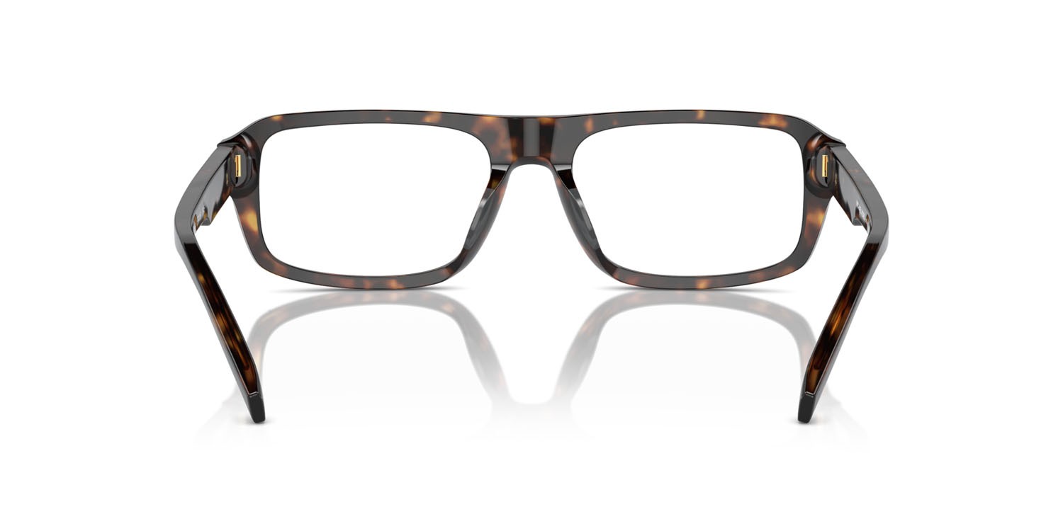 Occhiali da vista Michael Kors Rioja MK 4122U (3006) colore tartarugato scuro forma irregolare lenti lente demo