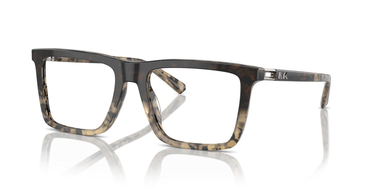 Occhiali da vista Michael Kors Sorengo MK 4124U (3942) colore black gradient tortoise forma rettangolare lenti lente demo