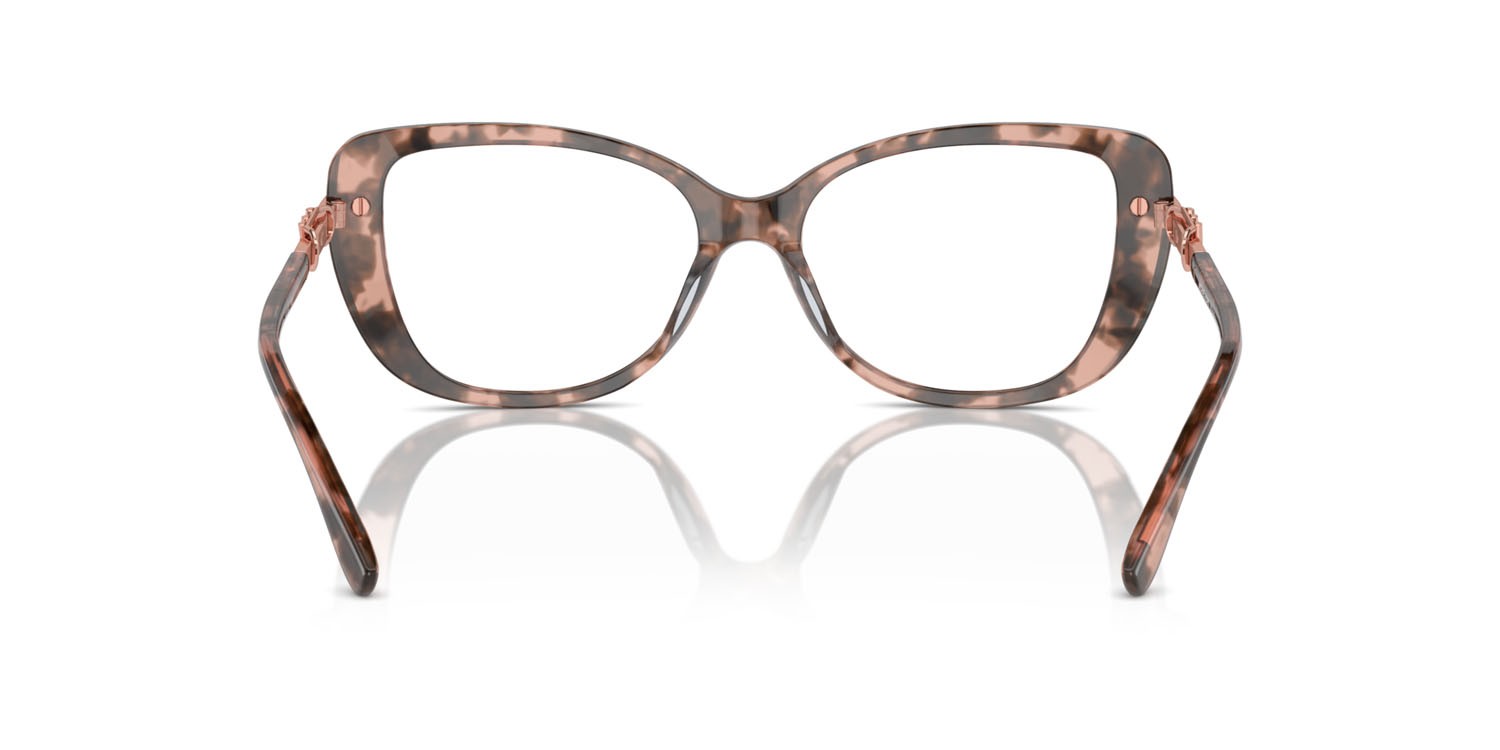 Brillen Michael Kors Formentera MK 4125BU (3009) farbe rosa tartarugato form cat-eye gläser lente demo
