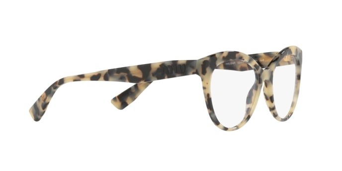 Brillen Miu Miu Core collection MU 04RV (KAD1O1) farbe havana sand moro form pantos gläser demo lens