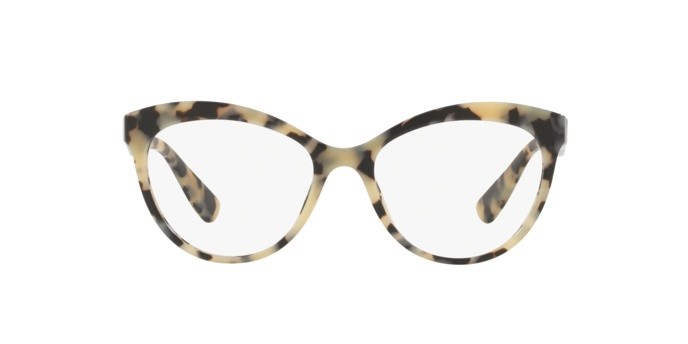 Brillen Miu Miu Core collection MU 04RV (KAD1O1) farbe havana sand moro form pantos gläser demo lens