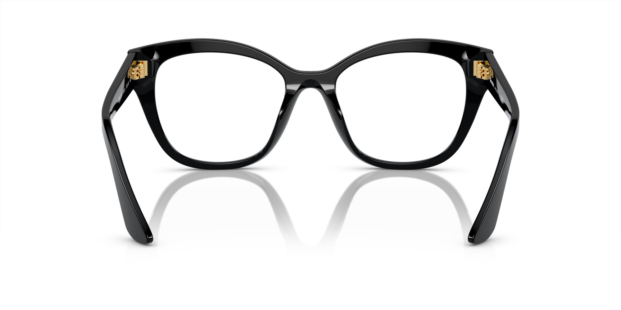 Eyeglasses Miu Miu MU 05XV (1AB1O1) color nero shape square lenses lente demo