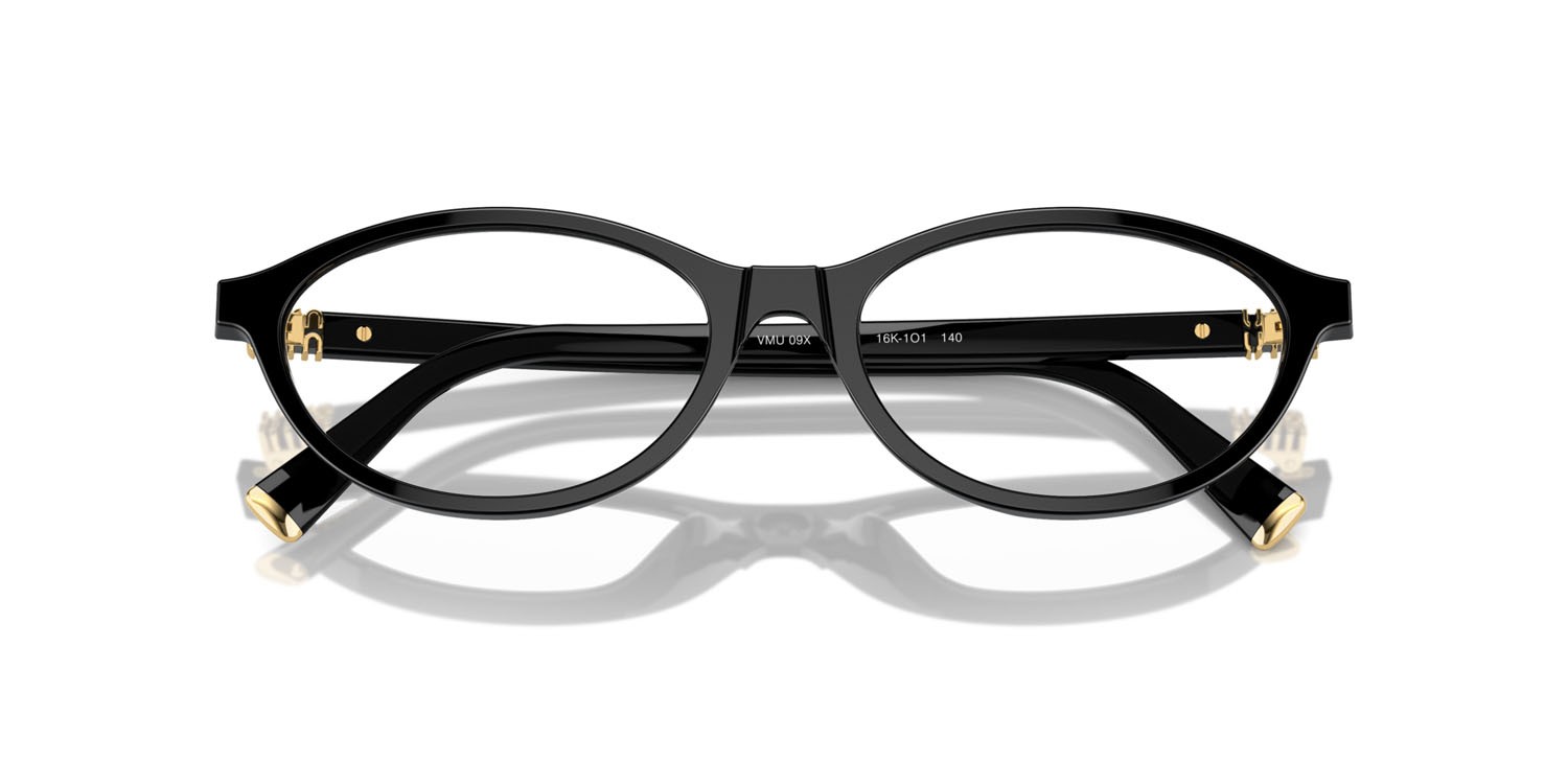 Occhiali da vista Miu Miu MU 09XV (16K1O1) colore nero forma ovale lenti lente demo