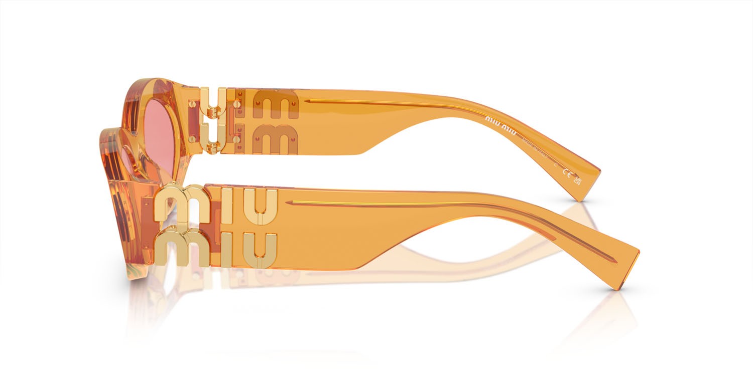 Sunglasses Miu  MU 11WS (12T1D0) shape oval lenses rosa