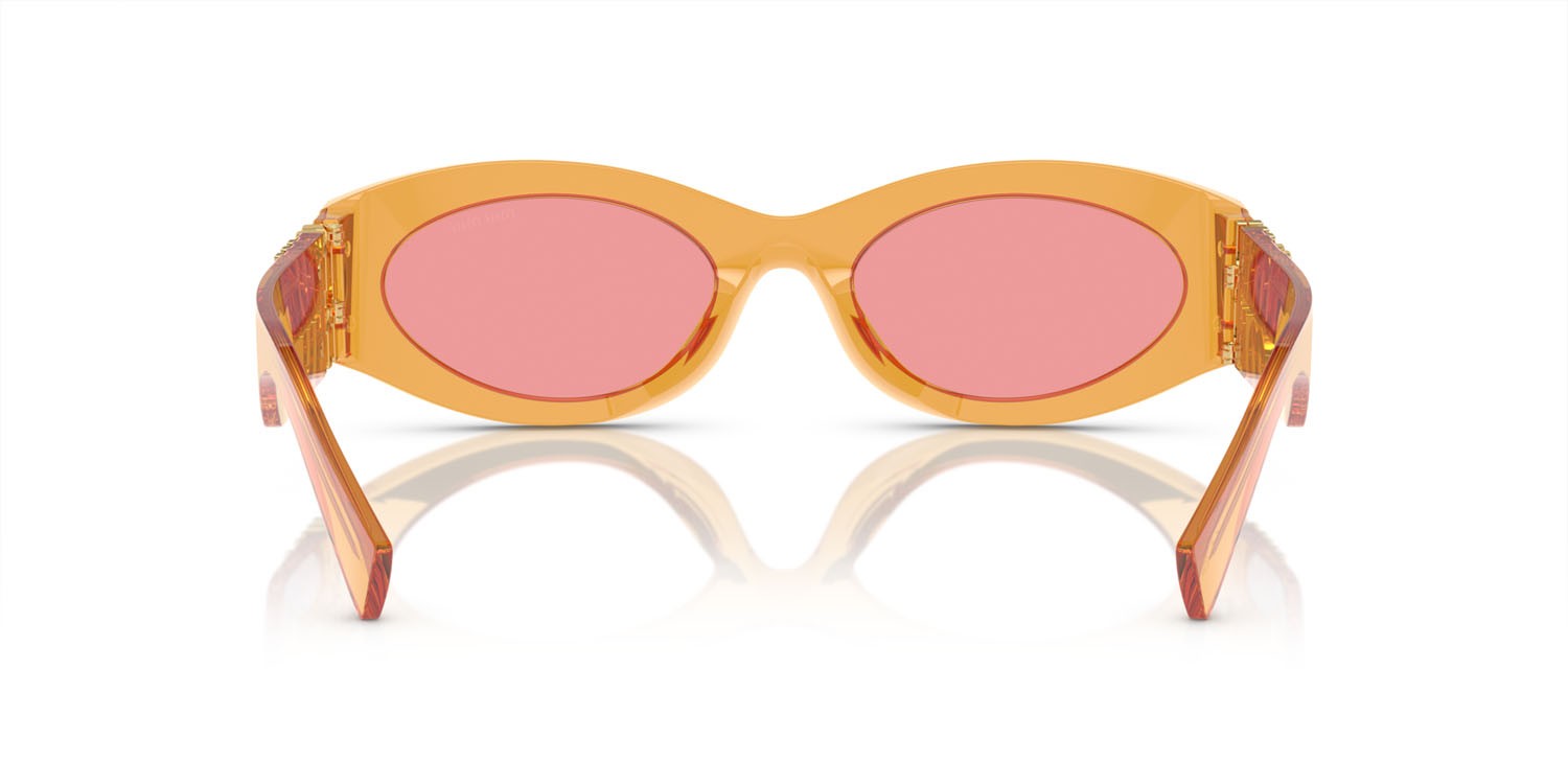 Sunglasses Miu  MU 11WS (12T1D0) shape oval lenses rosa