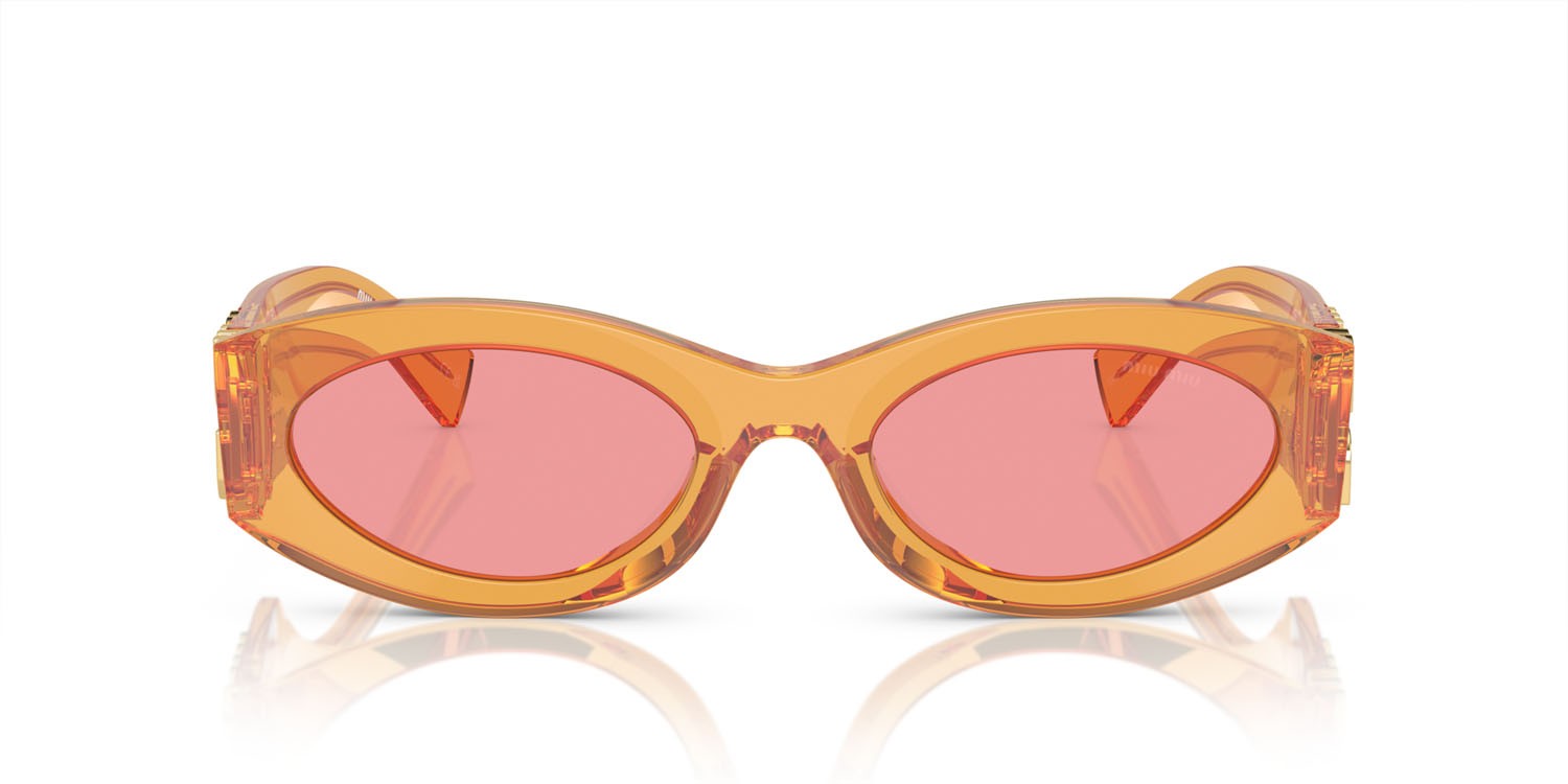 Sunglasses Miu  MU 11WS (12T1D0) shape oval lenses rosa
