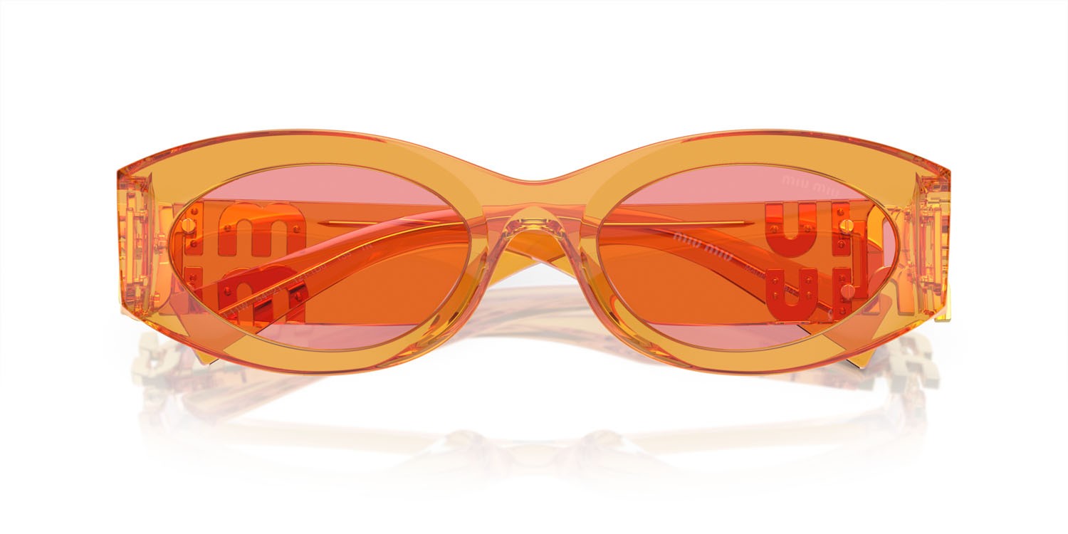 Sunglasses Miu  MU 11WS (12T1D0) shape oval lenses rosa