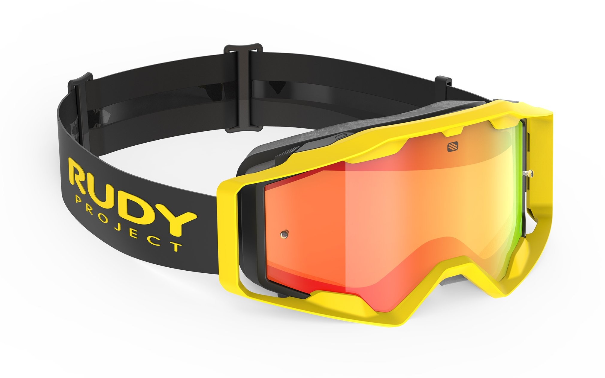 MTB-Masken Rudy Project Override MK224026-0000 farbe yellow matte gläser multilaser orange