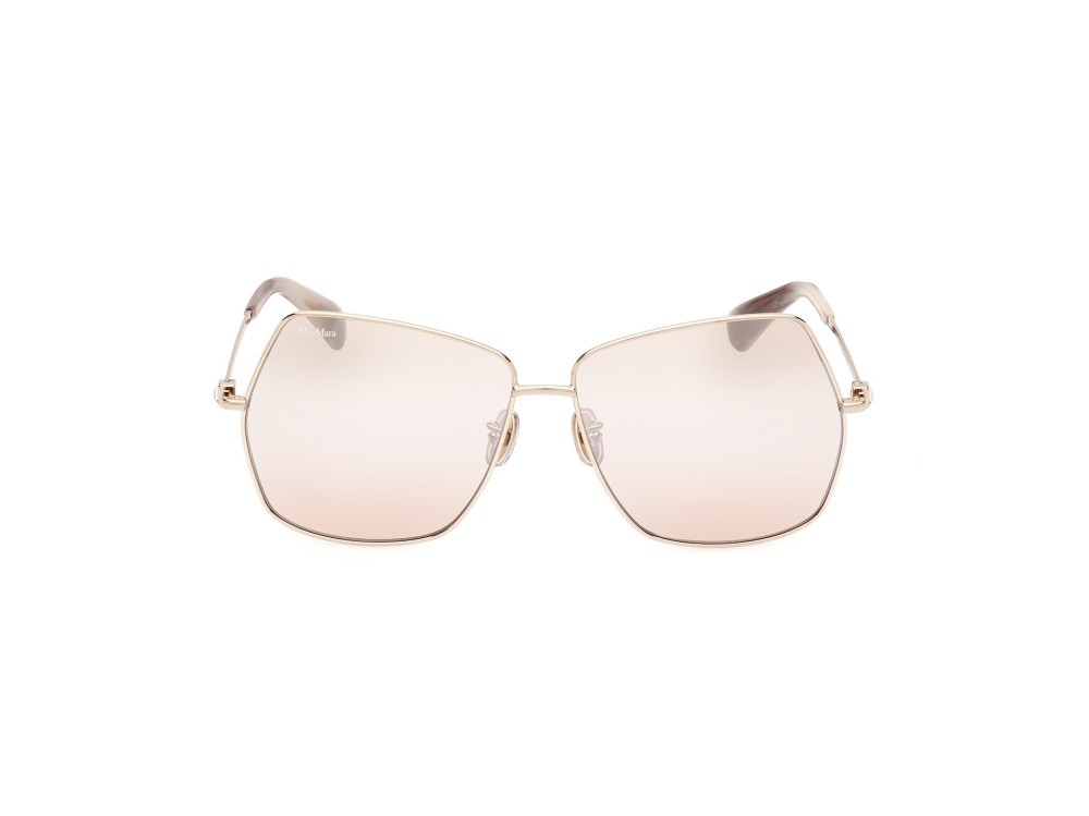 Sonnenbrillen MaxMara Jewel MM0035-H (32G) farbe oro  form geometrisch gläser marrone specchiato