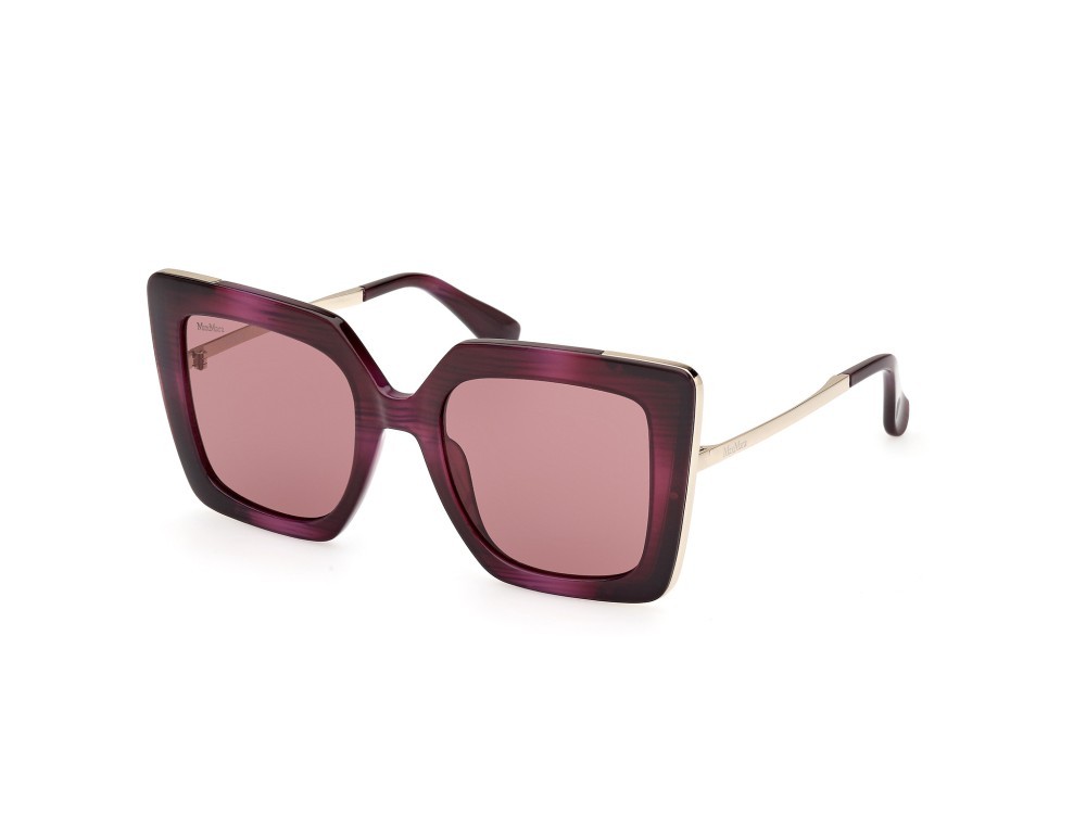 Sonnenbrillen MaxMara Design4 MM0051 (83W) farbe viola - corno form cat-eye gläser bordeaux